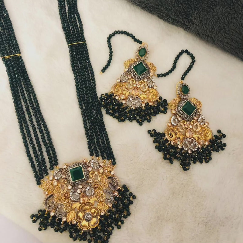 Daffo Gold plated Maala set