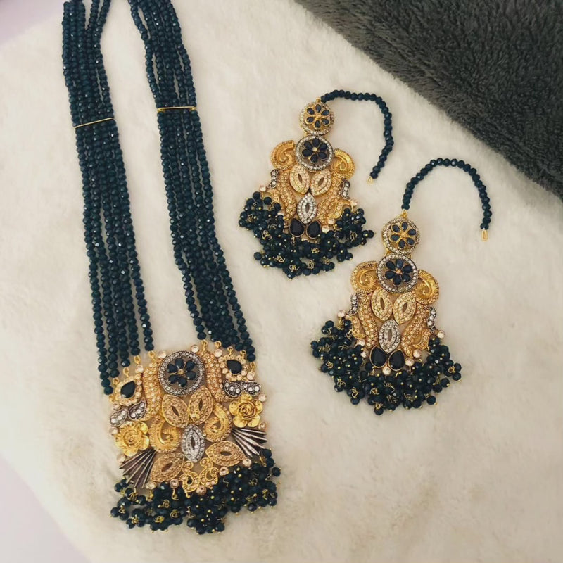 Daffo Gold plated Maala set