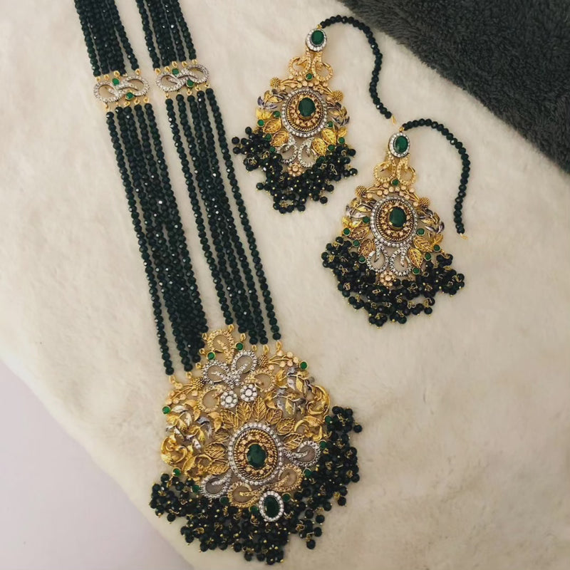 Daffo Gold plated Maala set