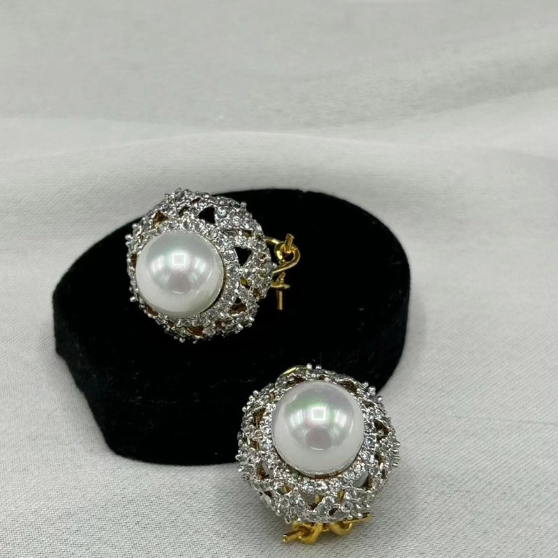 IMMITATION PEARL STUDS EARRINGS 