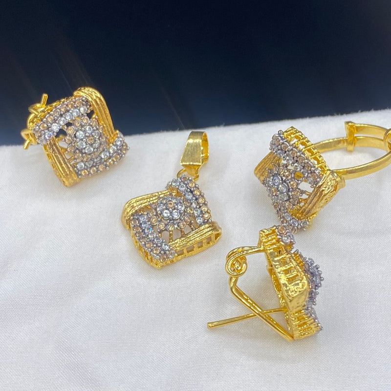 Gold plated combo set