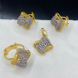 Gold plated combo set