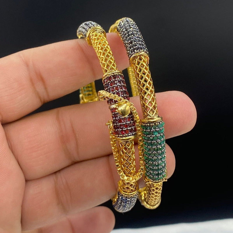 RP Gold plated openable bangles (pair)