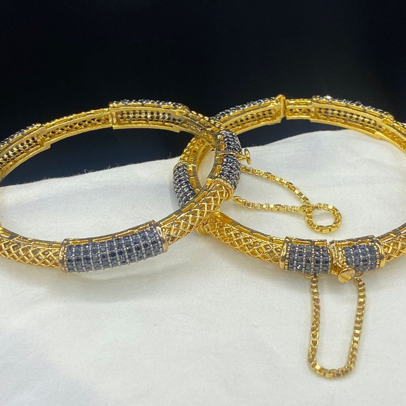 RP Gold plated openable bangles (pair)