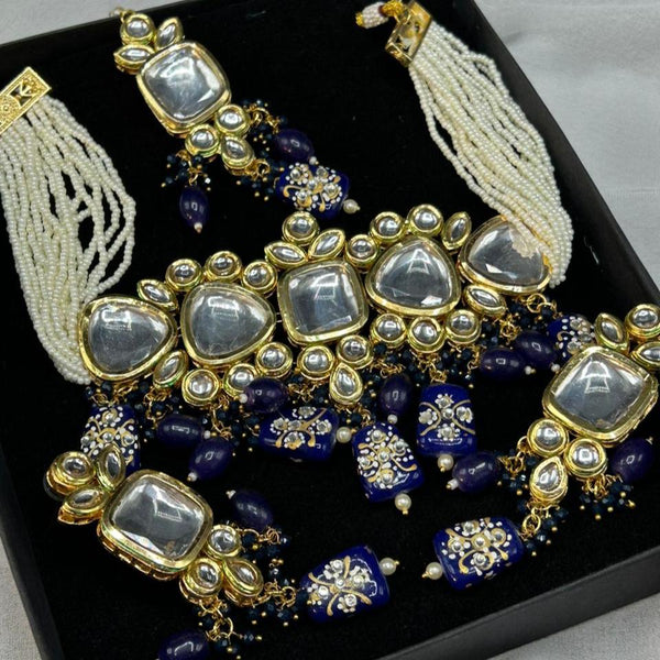 Original kundan double sided Bridal set