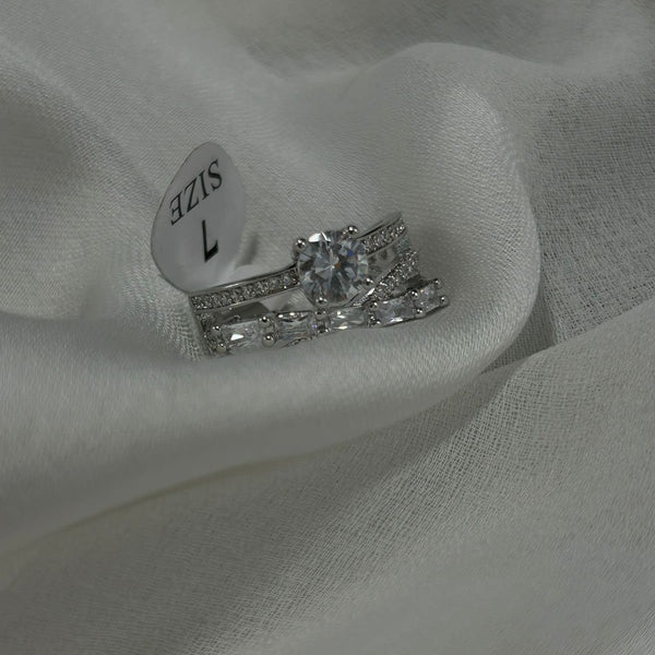 Diamond cut ring