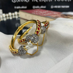 Pearl bangle (pair)