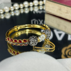 Pearl bangle (pair)