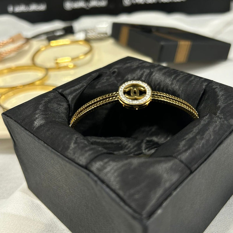 18K gold plated waterProof handcuff