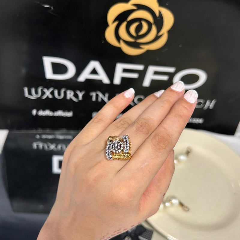 RP gold imitation adjustable ring