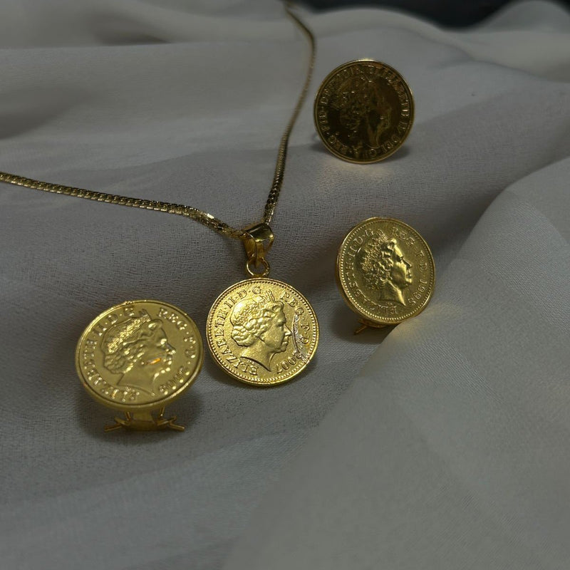 Gold coin combo set