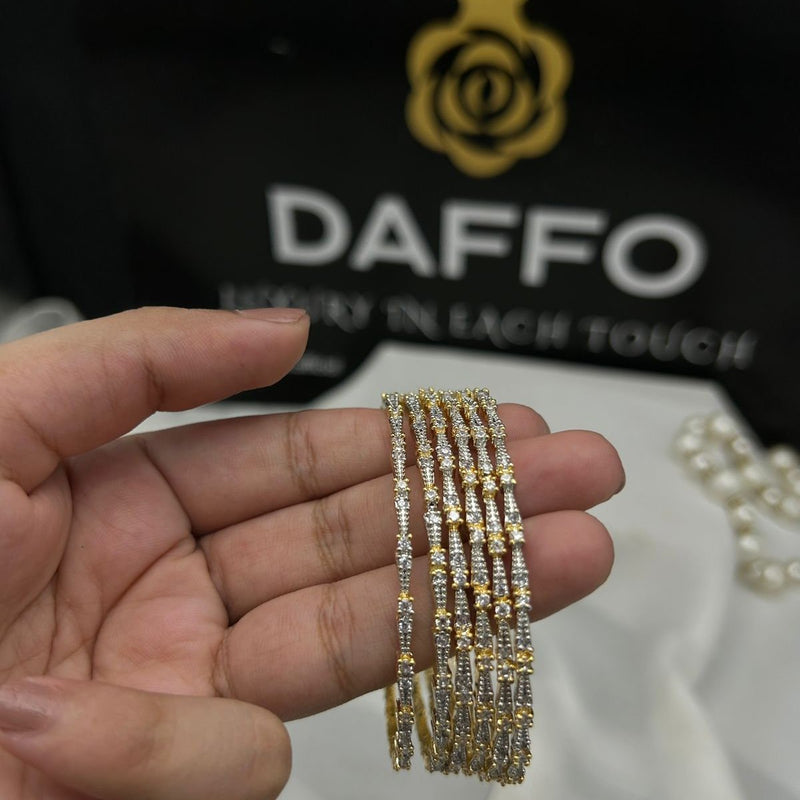 DAFFO Sleek One carat zirconic bangles (6)