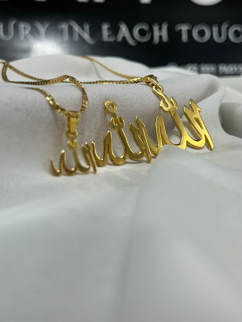 DAFFO GOLDPLATED Allah Lockets