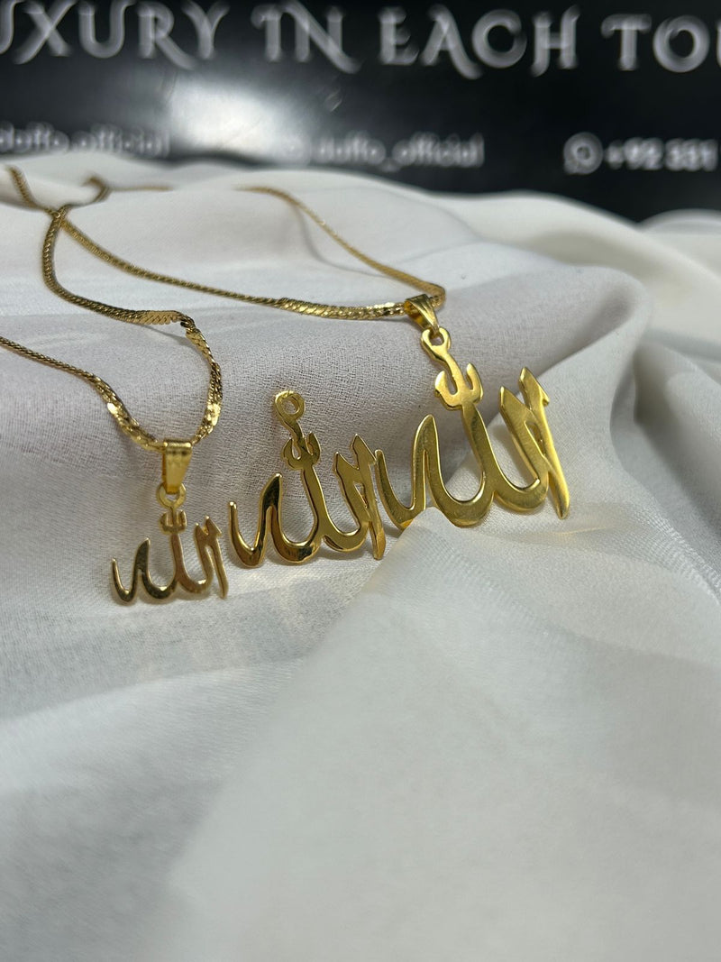 DAFFO GOLDPLATED Allah Lockets