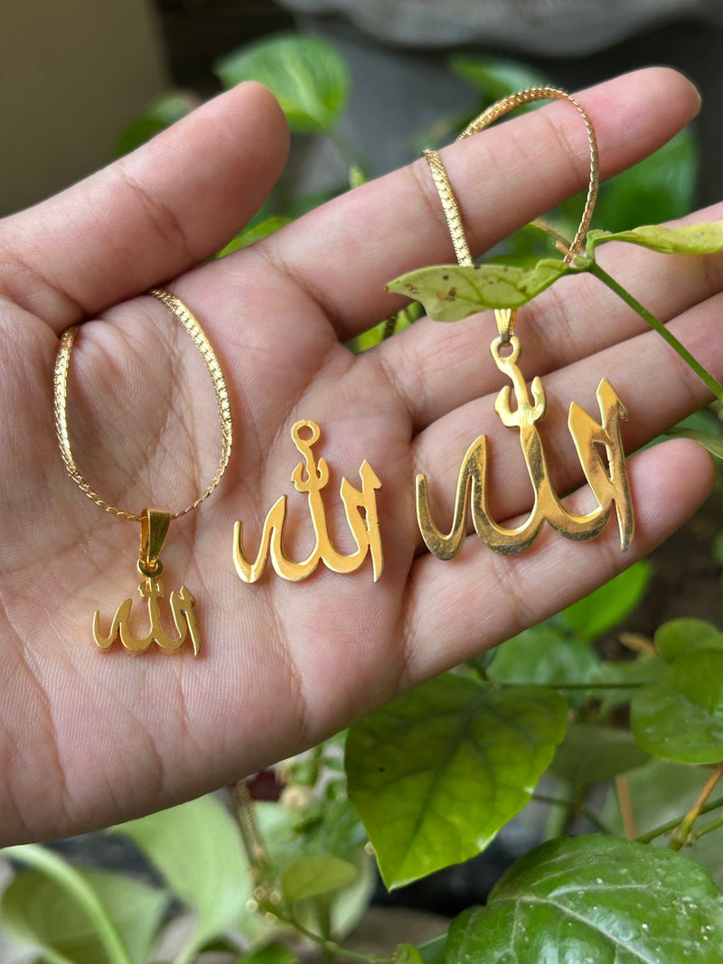 DAFFO GOLDPLATED Allah Lockets