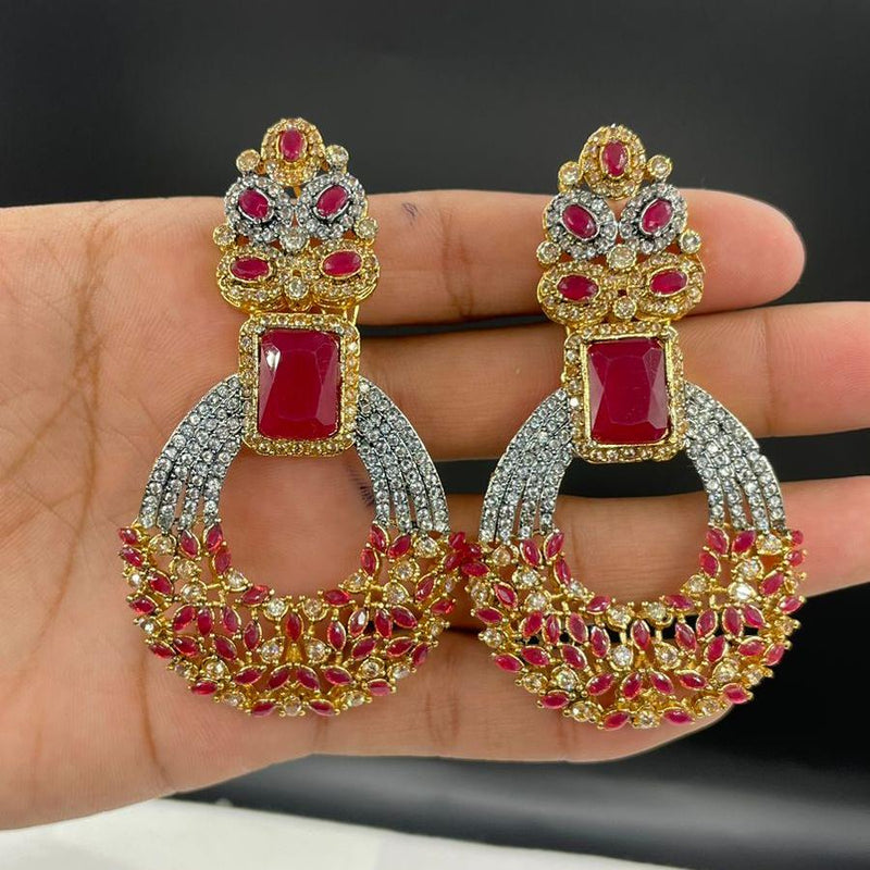 Diamond cut earrings