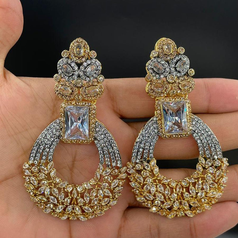 Diamond cut earrings