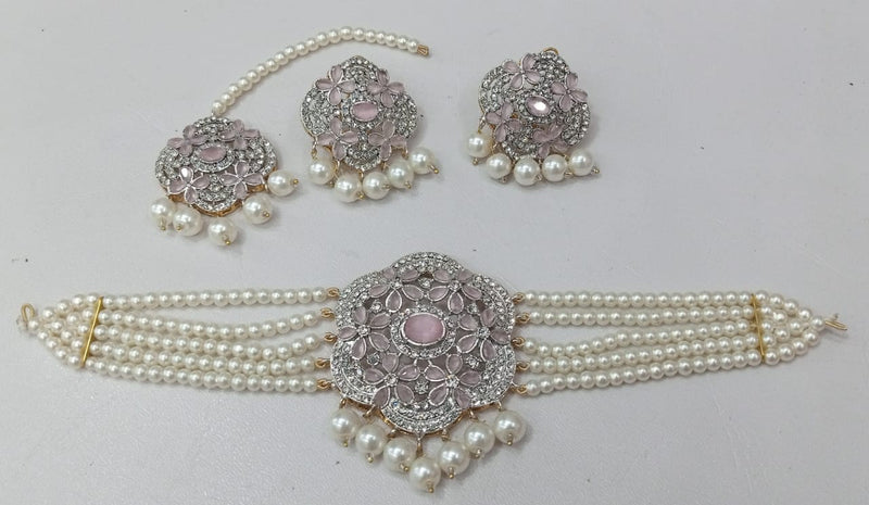 Floral chokar set