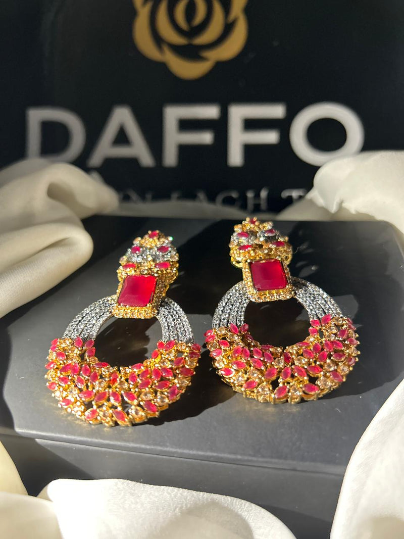 Diamond cut earrings