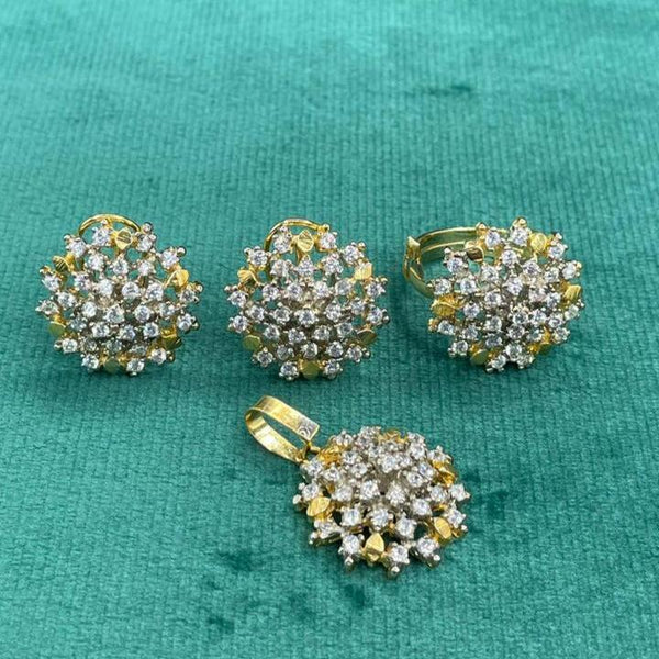 DAFFO diamond cut combo set