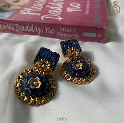 Daffo Crushed stones earrings