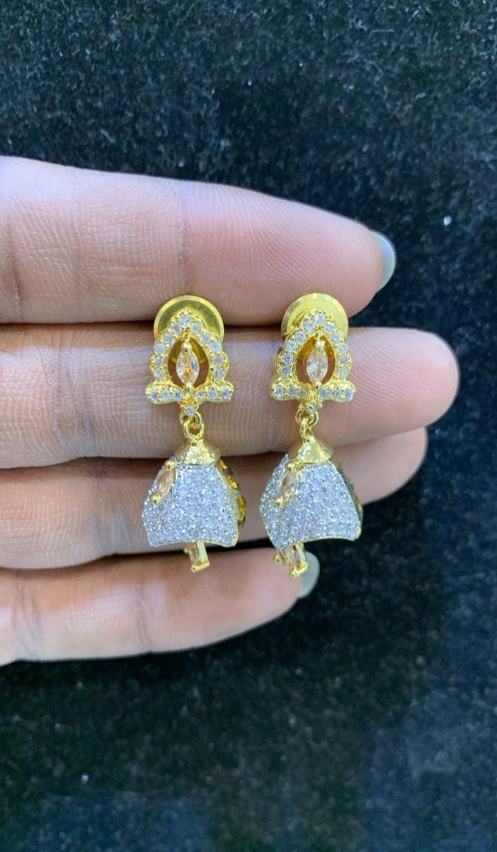 Daffo one carat jhumki