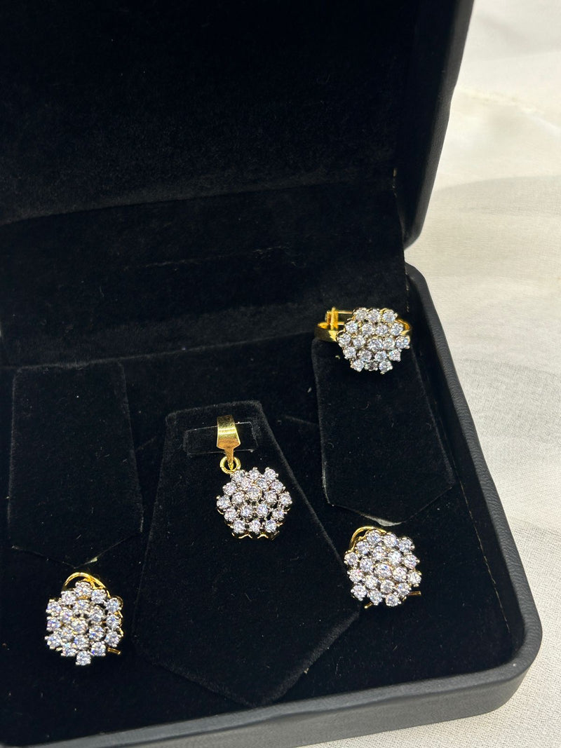 Daffo diamond cut combo set