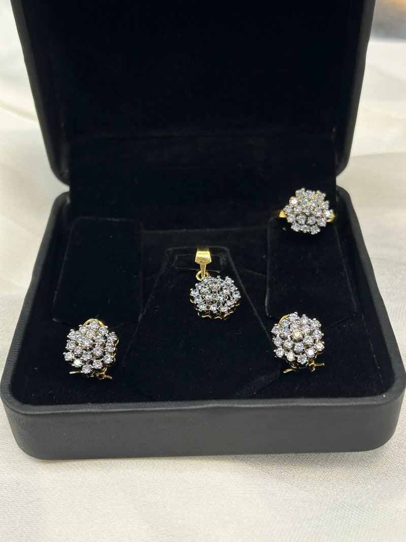 Daffo diamond cut combo set