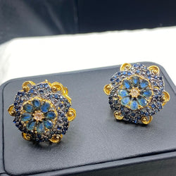 Zirconic Floral Studs