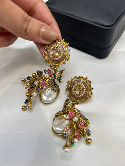 Turkish mother of pearl earrings