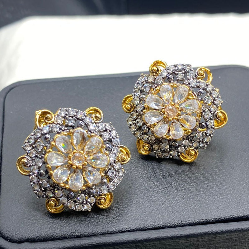 Zirconic Floral Studs