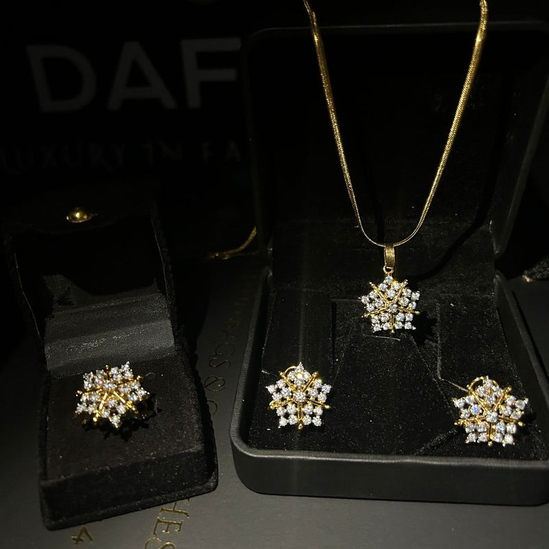 Daffo Diamond cut 3-in-1 combo set